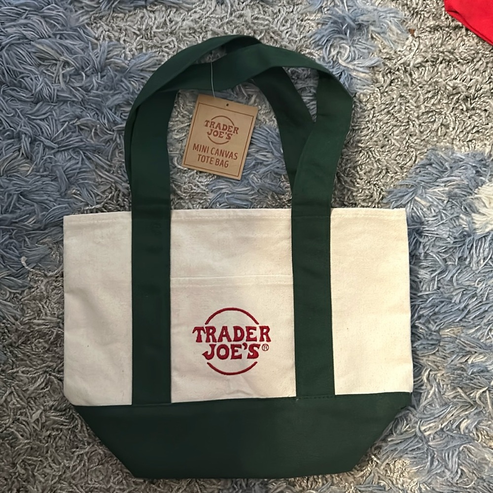 Trader Joe’s Mini Tote Bag - Green